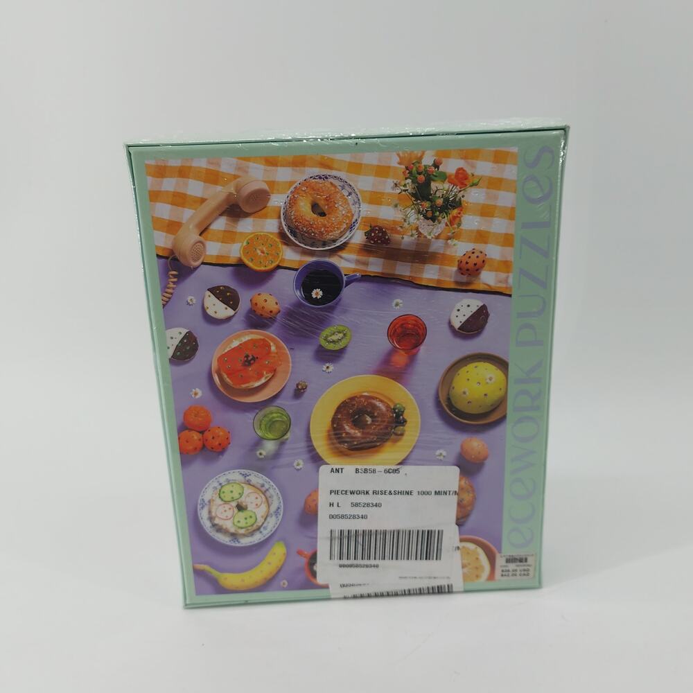 Anthropologie Piecework Puzzle Rise & Shine Puzzle 1000 Pcs Brunch - Picture 5 of 14